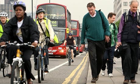 London's multiple modes of transport