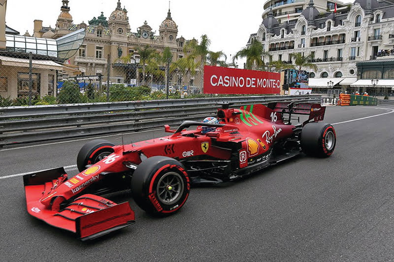 monaco grand formula 1 racing car