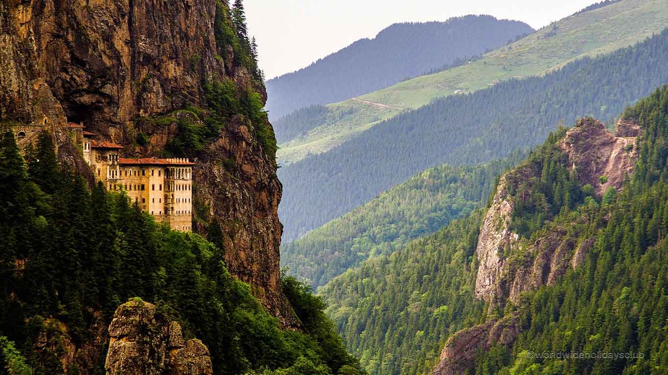 monastery in the Turkish Mountains
