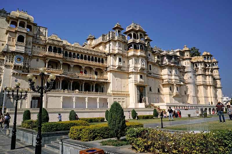 The Regal City Palace in Udaipur
